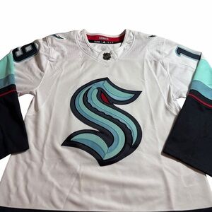 Seattle Kraken Adidas Authentic Player Jersey | 19 McCann | 🐙 | Size 50